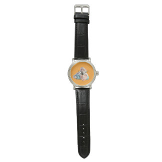 Best Mum Cat Round Clock Watch