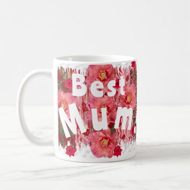 Best Mum! Coffee Mug (Left)