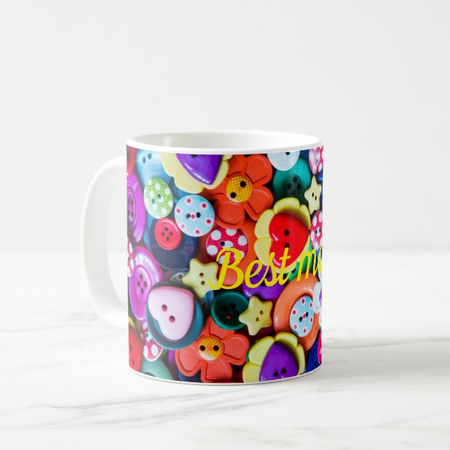 Best mum coffee mug (Front Left)