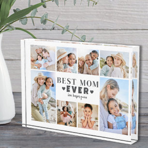 Best Mum Collage Photo Block