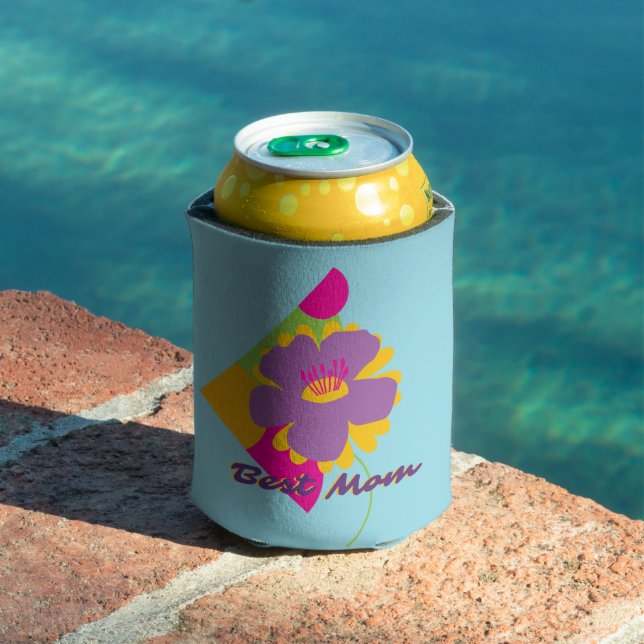 Best Mum Colourful Trendy Design Can Cooler (In Situ Pool)