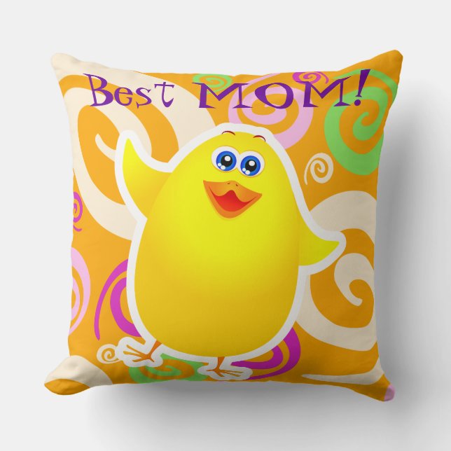 Best mum!  cushion (Front)