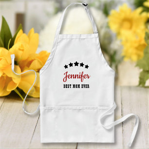 Best Mum Dad Ever Custom Text Personalised Standard Apron