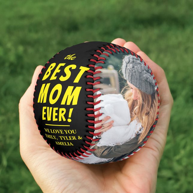 Best Mum Ever 2 Photo Collage  Softball (Creator Uploaded)