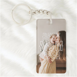Best Mum Ever 2 Photo  Key Ring