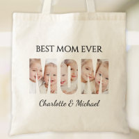 Best Mum Ever 3 Photos Cutout Letters