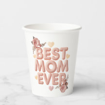 Best Mum Ever 3D Floral Design | Gift for Mum | Bi