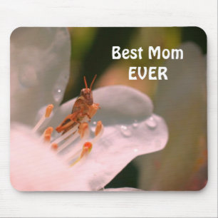 Best Mum Ever Azalea And Grasshopper  Mouse Mat