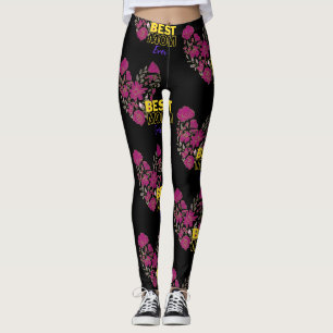best mum ever black leggings