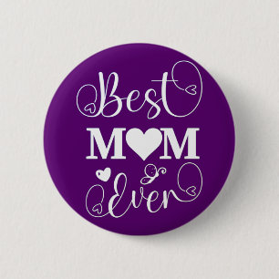 Best Mum Ever Button