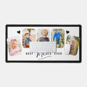 Best Mum Ever Calligraphy 5 Photo Desk Mat