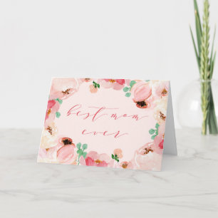 Best Mum Ever Card   Mother's Day Card