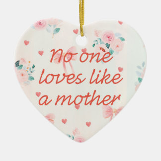 Best mum ever ceramic tree decoration