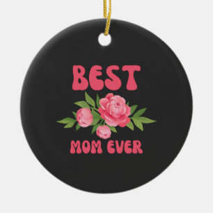 Best Mum Ever Ceramic Tree Decoration