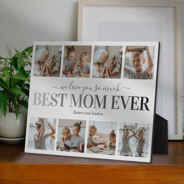 Best Mum Ever Children Photo Plaque (Creator Uploaded)