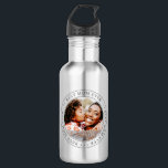 Best Mum Ever Classic Simple Photo 532 Ml Water Bottle<br><div class="desc">This simple and classic design is composed of serif typography and add a custom photo.</div>