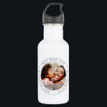 Best Mum Ever Classic Simple Photo 532 Ml Water Bottle<br><div class="desc">This simple and classic design is composed of serif typography and add a custom photo.</div>