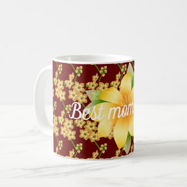 Best mum ever coffee mug (Front Left)