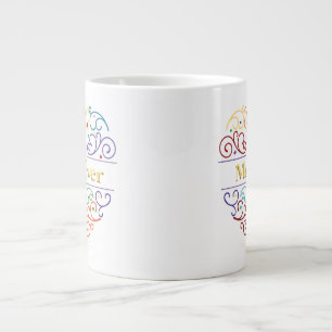 Best Mum Ever Colours T-Shirt Coffee Mug