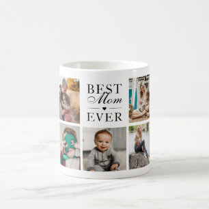 Best Mum Ever Custom Photo Coffee Mug
