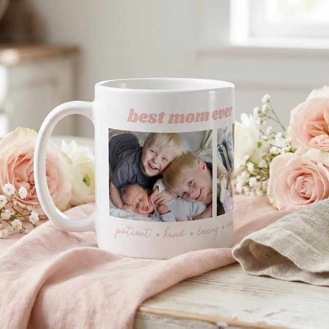 Best Mum Ever Custom Photo Coffee Mug (Creator Uploaded)