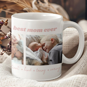 Best Mum Ever Custom Photo Coffee Mug