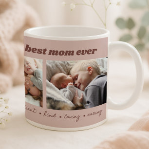 Best Mum Ever Custom Photo Coffee Mug