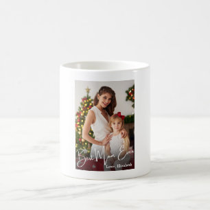 Best Mum Ever Custom Photo Coffee Mug