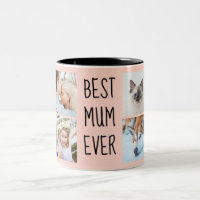 Best Mum Ever Custom Photo Mug