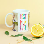 Best Mum Ever Custom Photo Mug<br><div class="desc">Personalise this mug with your text and photo(s) to create a one-of-a-kind gift! Available in more colours.</div>