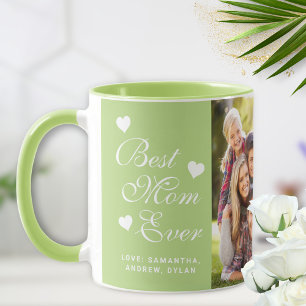 Best Mum Ever Custom Photo Mug