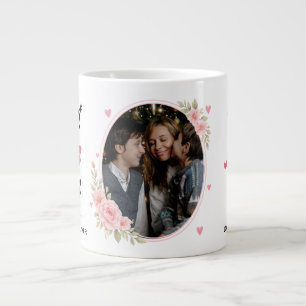 Best Mum Ever Custom Photo & Name Large Coffee Mug