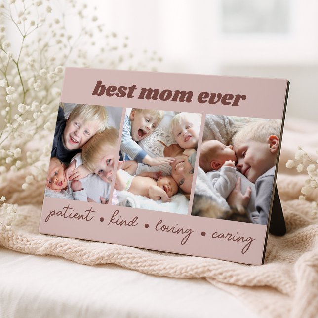 Best Mum Ever Custom Photo Plaque (Creator Uploaded)