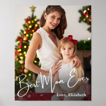 Best Mum Ever Custom Photo