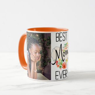 Best Mum Ever Custom Photos Mug