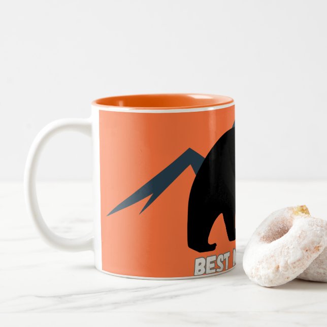 Best Mum Ever – Cute Coffee Mug for Mother's Day  (With Donut)
