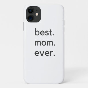 best. mum. ever. dark iPhone 11 case