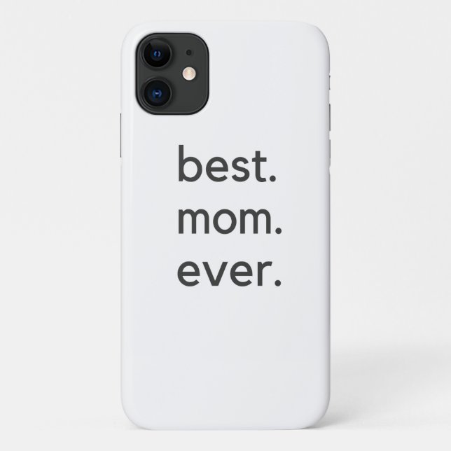 best. mum. ever. dark Case-Mate iPhone case (Back)