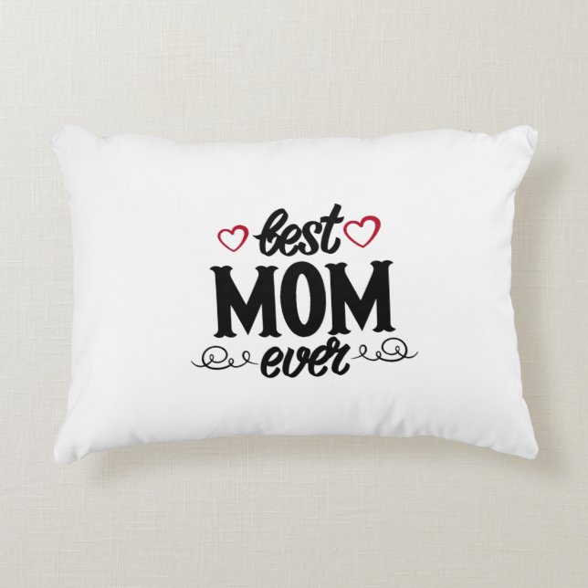 Best Mum Ever Decorative Cushion (Front)