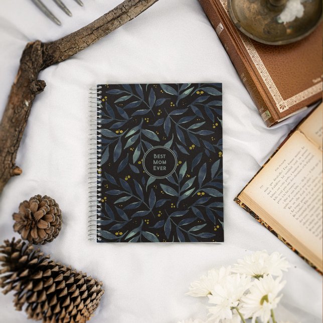 Best mum ever elegant floral branches notebook (Creator Uploaded)