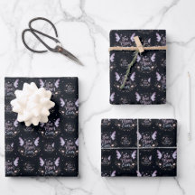 Best Mum Ever Floral Butterfly Mothers Day Wrap