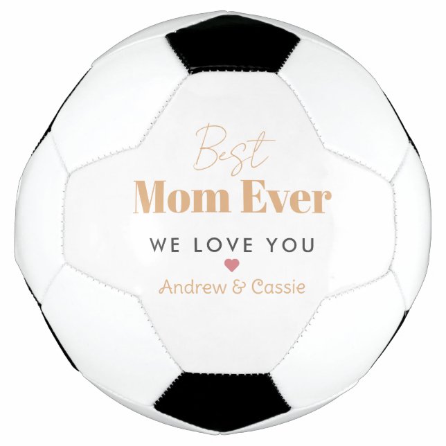 Best mum ever football (Front)