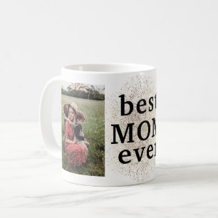 Best Mum Ever Gold Custom Multi Photo Mug