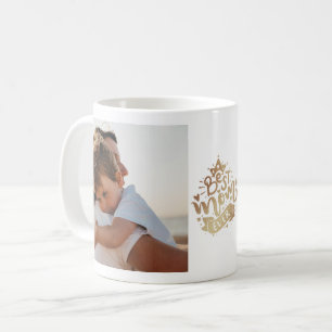Best Mum Ever Gold Lettering Photo Collage Mummy   Coffee Mug
