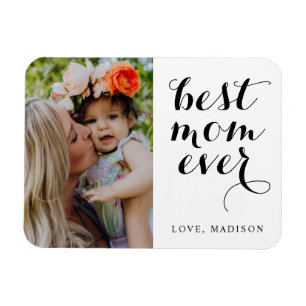 Best Mum Ever Happy Mother's Day Photo Magnet
