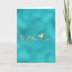 Best Mum Ever Heart Card