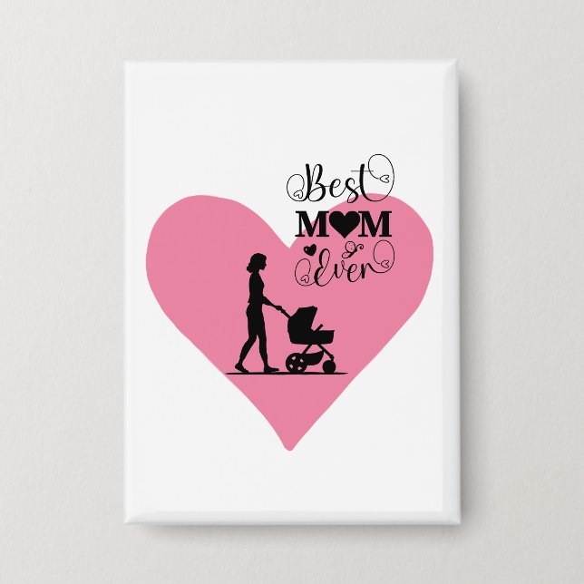 "Best Mum Ever – Heartfelt Moments" (Front)