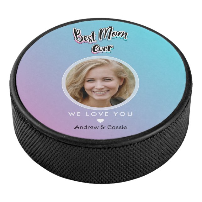 Best mum ever hockey puck (3/4)