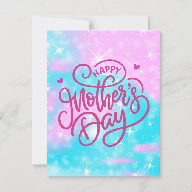 Best mum ever  holiday card (Front)