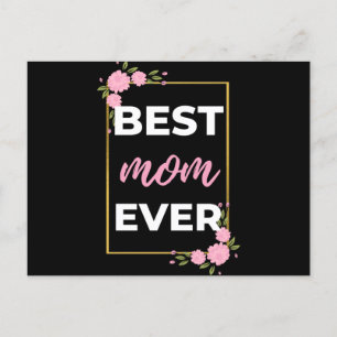 Best Mum Ever Holiday Postcard